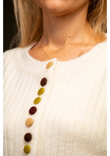 Robin Bordo Renkli Düğmeli Hırka fiyatları