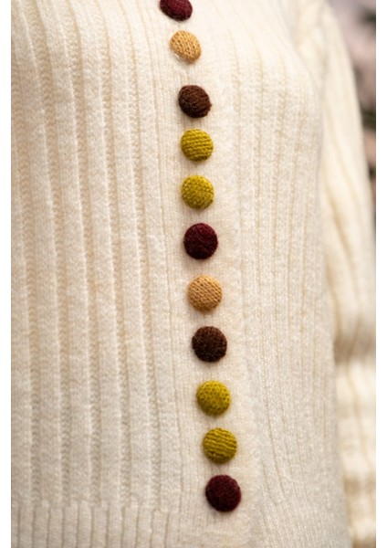 Robin Bordo Renkli Düğmeli Hırka modelleri