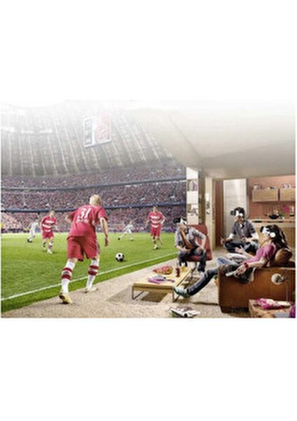 3D Sanal Gerçeklik Gözlüğü Universal Uyumlu 3.5-6.2 Inç Bluetooth Özellikli