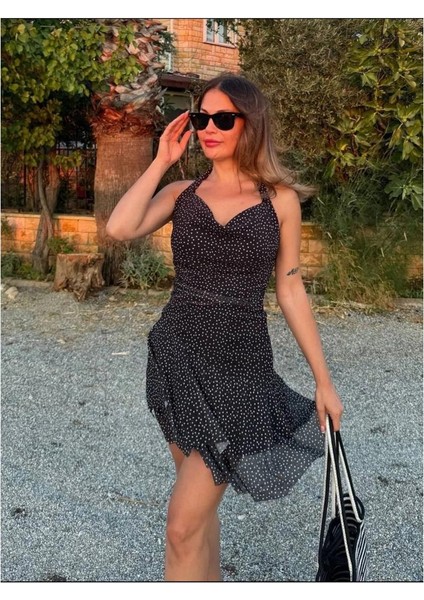Elbise Puantiyeli - Siyah - M fiyatları