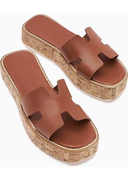 Runa Taba Kalın Tabanlı Kadın Terlik fiyatları