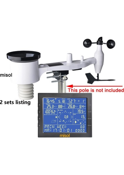 Mısol, WS2320 Wireless Hava Istasyonu fiyatları