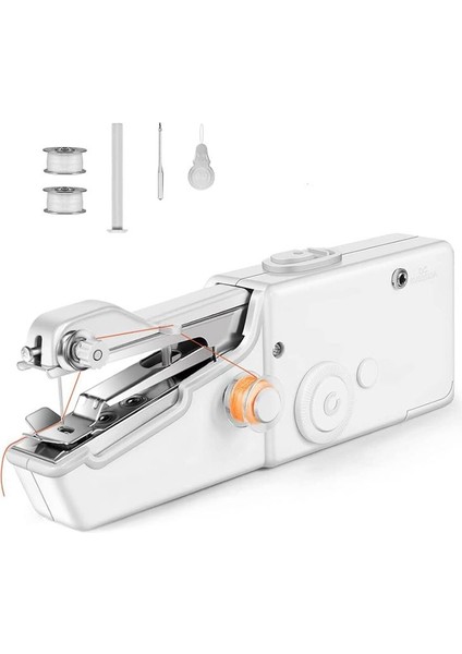 Taşınabilir El Dikiş Makinesi Pratik Dikiş Aracı, Hızlı Dikiş Için Mini Handlı Dikiş Makinesi, Us Fiş (Yurt Dışından)