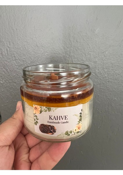 Terapi ve Çakra Mum Kahve Aromalı Rituel Mum Kokulu Mum