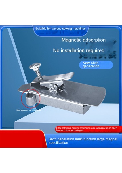 Dikiş Makinesi Için Manyetik Dikiş Kılavuzu Manyetik Dikiş Kılavuzu Cetvel Çok Fonksiyonlu Düz Çizgi Hems Dikiş Cetveli (Yurt Dışından) fırsatları