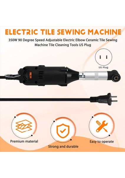 350W 90 Derece Hızlı Ayarlanabilir Elektrikli Dirsek Seramik Karo Dikiş Makinesi Tile Temizlik Araçları (Yurt Dışından) fırsatları