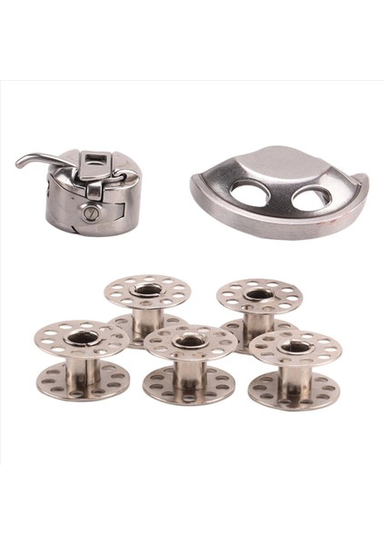 Dikiş Araçları Bobbins + Bobbin Kılıfı + Eski Stil Evi Dikiş Makinesi Dikiş Malzemeleri Için Servis Kancası (Yurt Dışından)