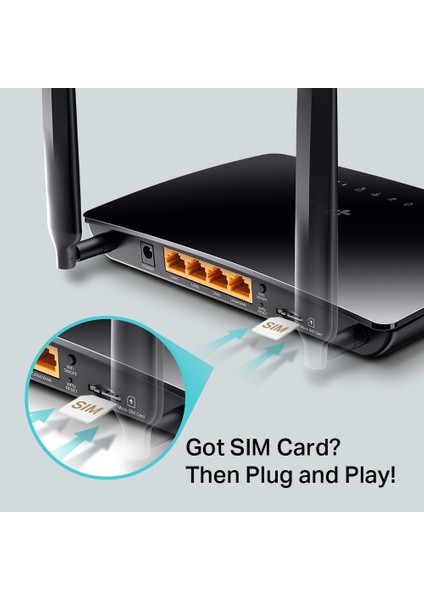 Tp-Lınk Archer MR400 AC1200 4port A.poınt/router fırsatları