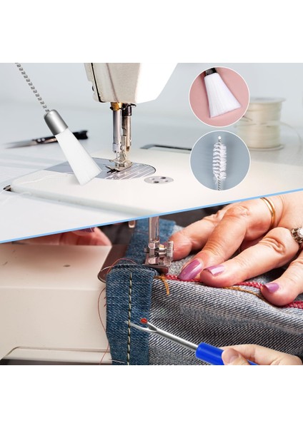 21PCS Dikiş Makinesi Temizleme Aracı Kiti Farklı Boy Boynuzlu Tutuklular Dikiş Makinesi Onarım Araçları (Yurt Dışından) indirimleri