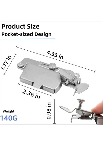 Mystique 2 Adet Dikiş Makinesi Için Manyetik Dikiş Kılavuzu, Klipli Manyetik Dikiş Kılavuzu, Dikiş Aksesuarları ve Malzemeler (Yurt Dışından) modelleri
