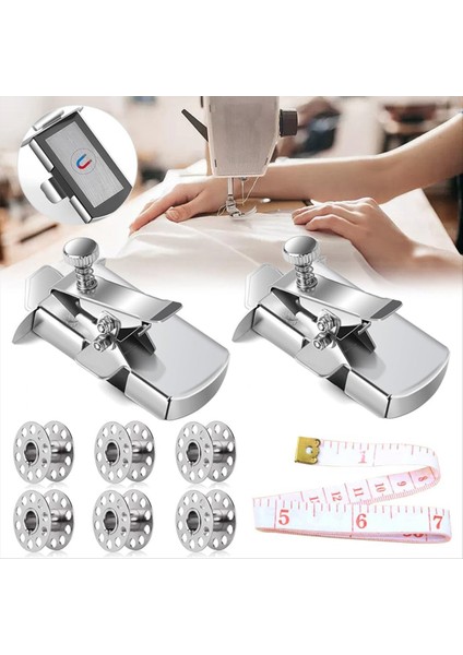 Dikiş Makinesi Için Manyetik Dikiş Kılavuzu, 9 Dikiş Makinesi Ekleri Paketi, Çok Fonksiyonlu Anti-Kürt Manyetik Göstergesi (Yurt Dışından) indirimleri