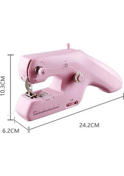 Mystique Otomatik Elde Taşınan Dikiş Makinesi, Mini Taşınabilir Dikiş Makinesi Yetişkin Dıy Ev Dikiş Aracı Için Kablosuz Dikiş Makinesi B (Yurt Dışından) indirimleri
