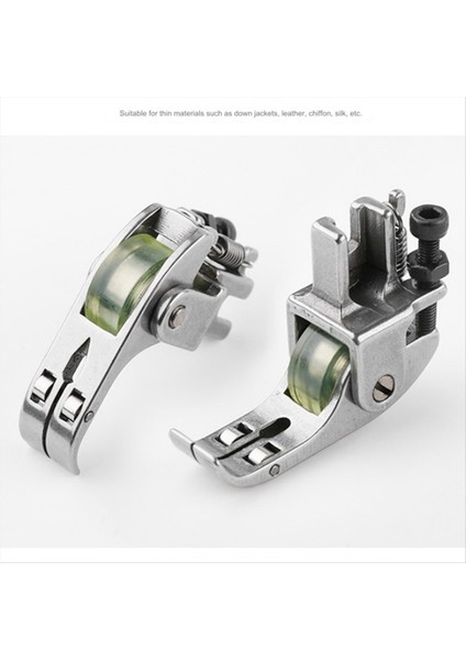 Mystique Endüstriyel Dikiş Makinesi Için Üç Tekerlek Kalın Silindir Presser Ayağı Çok Fonksiyonlu Tekerlek Basın Ayağı (Yurt Dışından) fırsatları