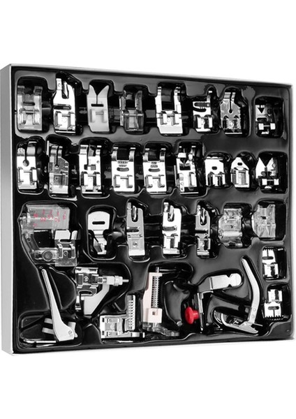 Mystique 32 Pc Dikiş Makinesi Baskı Ayak Seti, Şarkıcı, Kardeş, Babylock, Euro-Pro Için Uygun Ayaklar Dikiş Ayakları (Yurt Dışından)