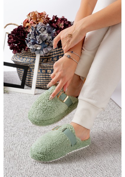 Kadın Ev Terliği Kemer Geçmeli Şık Giyim Hediyelik Çeyiz Bohça Misafir Terliği modelleri