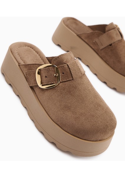 Clara Vizon Süet Tokalı Kadın Terlik fiyatları