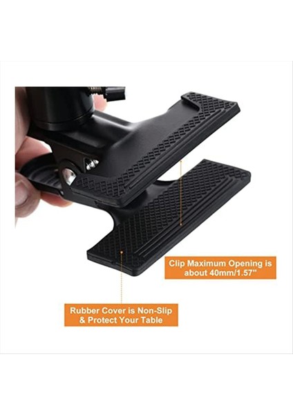 Mystique Nakış Çember Klipsi, 360 ° Döner Ayarlanabilir Masa Klipsi, 4,03 Cm&#39;ye Kadar Açılan Çapraz Sap Klipsleri, Iğne Dikiş Için 2pcs (Yurt Dışından) fiyatları