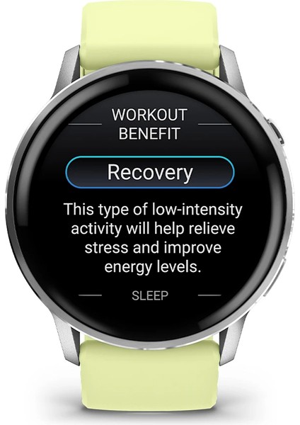 Venu 4 - 45 mm - Gümüş Sarı Silikon Kayışlı modelleri