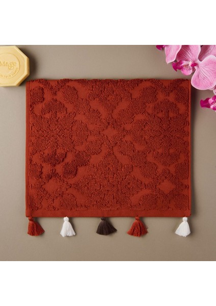 Soft Earthy Hues Juan El Havlusu - Kiremit - 30X50 cm