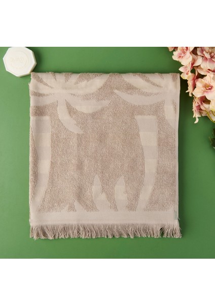 Soft Elio Plaj Havlusu - Bej - 70X140 cm fiyatları