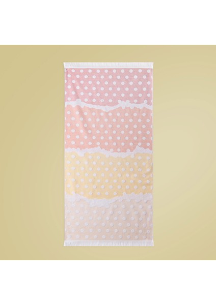 Soft Carla Plaj Havlusu - Renkli - 70X140 cm