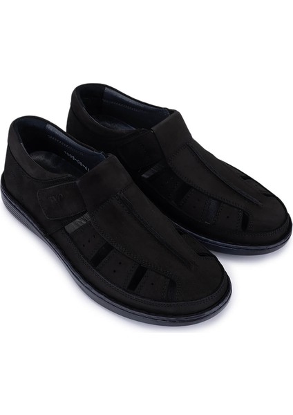 Erkek Hakiki Deri Siyah Nubuk Casual Ayakkabı 478 1005-0008 Erk Ayk Y25 Sıyah Nbk fiyatları