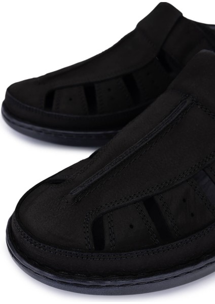 Erkek Hakiki Deri Siyah Nubuk Casual Ayakkabı 478 1005-0008 Erk Ayk Y25 Sıyah Nbk modelleri