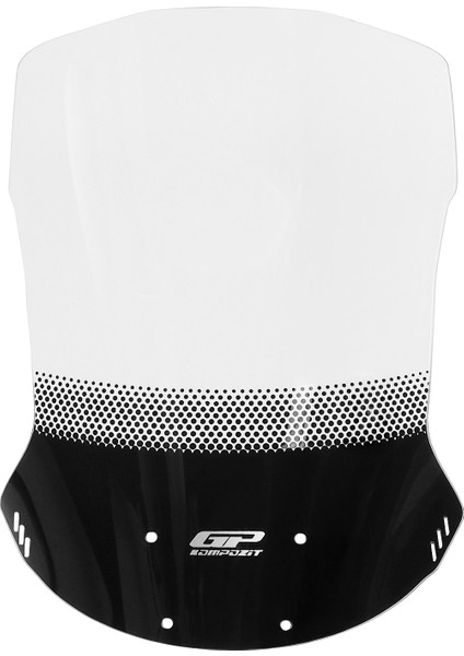 Honda Nc 700 S / Nc 750 S 2012-2020 Uyumlu Baskılı Ön Cam Şeffaf 51 cm