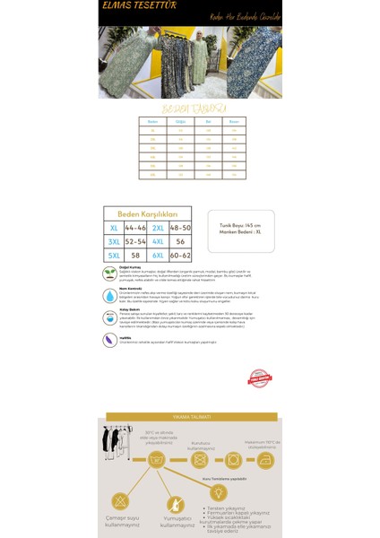 Kadın Tesettür Giyim Büyük Beden Yaprak Desenli Tam Robalı Elbise modelleri