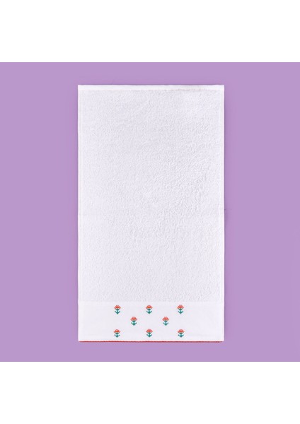 Soft Urban Delight Braga El Havlusu - Ekru / Turuncu - 30X50 cm fiyatları