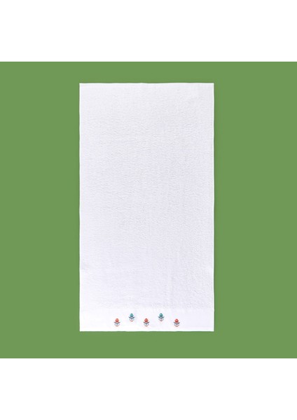 Soft Urban Delight Nakışlı Yüz Havlusu - Ekru - 50X90 cm fiyatları