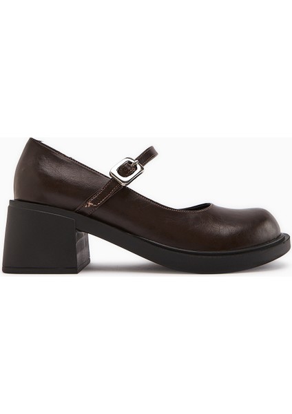 Mirka Kahve Bantlı Kadın Loafer Ayakkabı fiyatları