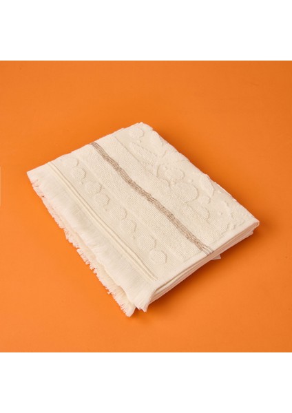 Soft Zeleno Yüz Havlusu - Krem - 50X70 cm fiyatları