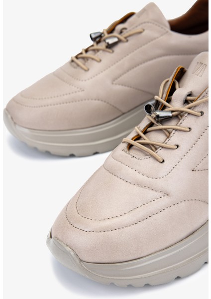Kadın Hakiki Deri Vizon Sneakers & Spor Ayakkabı 1107 522 Bn Ayk SK25-26 Vızon modelleri