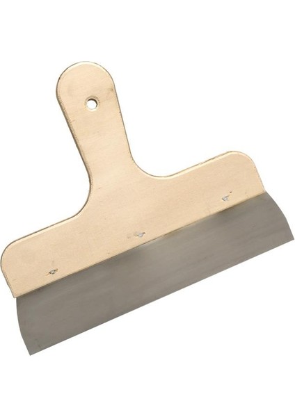 146 Eğri Ahşap Saplı Ispaltula 25 cm (Paslanmaz Çelik) fırsatları