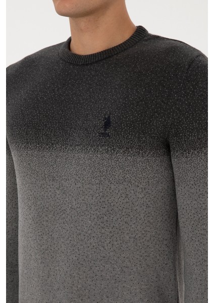 Erkek Antrasit Melanj Kazak /triko 50307871-VR081