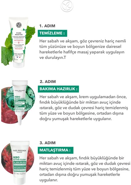 Karma/yağlı Cilt- Arındırıcı ve Yağ Dengeleyici Bakım Rutini Tanışma Seti modelleri