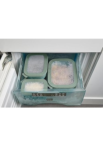 Çok Kaseli Cirqula Dikdörtgen 3 Parçalı Set (750+1500+3000)- Nordic Sage indirimleri