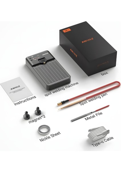 Mc1 | 4000MAH Dahili Bataryalı Hassas Pil Punta Kaynak Makinesi (Iphone/silindirik Batarya Onarımı Için) modelleri