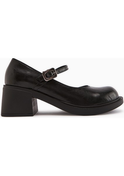 Mirka Siyah Bantlı Kadın Loafer Ayakkabı fiyatları