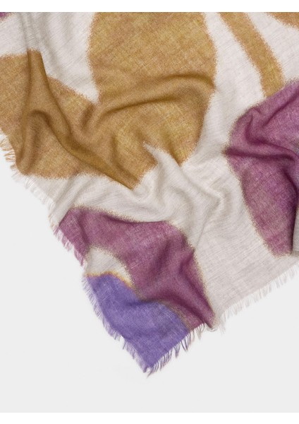 Yün ve Pamuklu Desenli Şal fiyatları