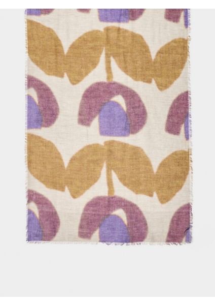 Yün ve Pamuklu Desenli Şal modelleri