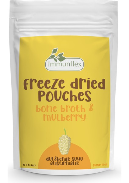 Freeze Dried Dutlu & Kemik Sulu Atıştırmalık