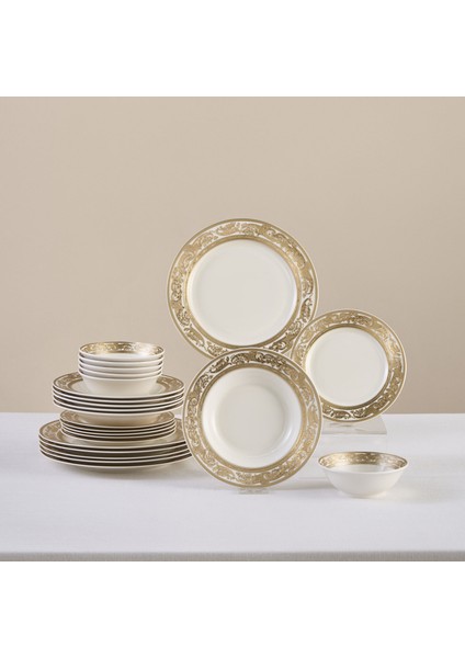 Elegance Bone Isola 24 Parça 6 Kişilik Yemek Takımı
