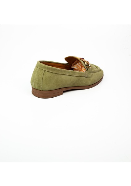 16 Moda Arena Yeşil Süet Deri Kollej Günlük Kadın Ayakkabı fırsatları