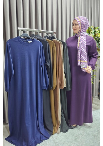 Kadın Büyük Beden Hakim Yaka Fitilli Nevra Elbise fırsatları