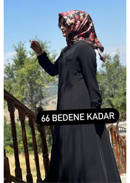 Büyük Beden Tesettür 16 Parça Mevlana Ferace