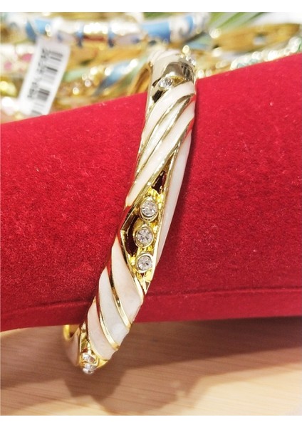 Mineli Kelepçeli Sedefli Bileklik