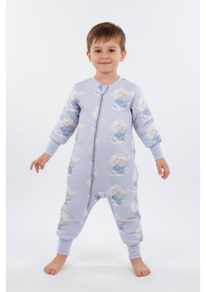 Erkek Çocuk Elyaf Dolgulu Premium Kalite 2 Tog Desenli Uyku Tulumu modelleri