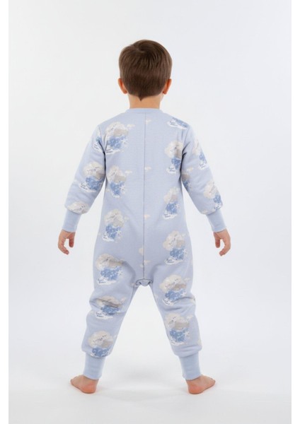 Erkek Çocuk Elyaf Dolgulu Premium Kalite 2 Tog Desenli Uyku Tulumu fırsatları